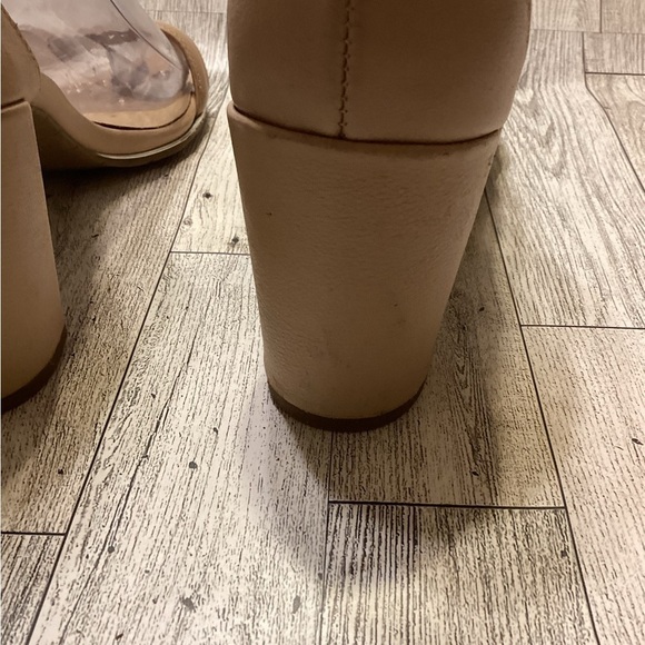 Kenneth Cole Reaction LoLita Beige Heels Size 5.5 - Picture 6 of 9